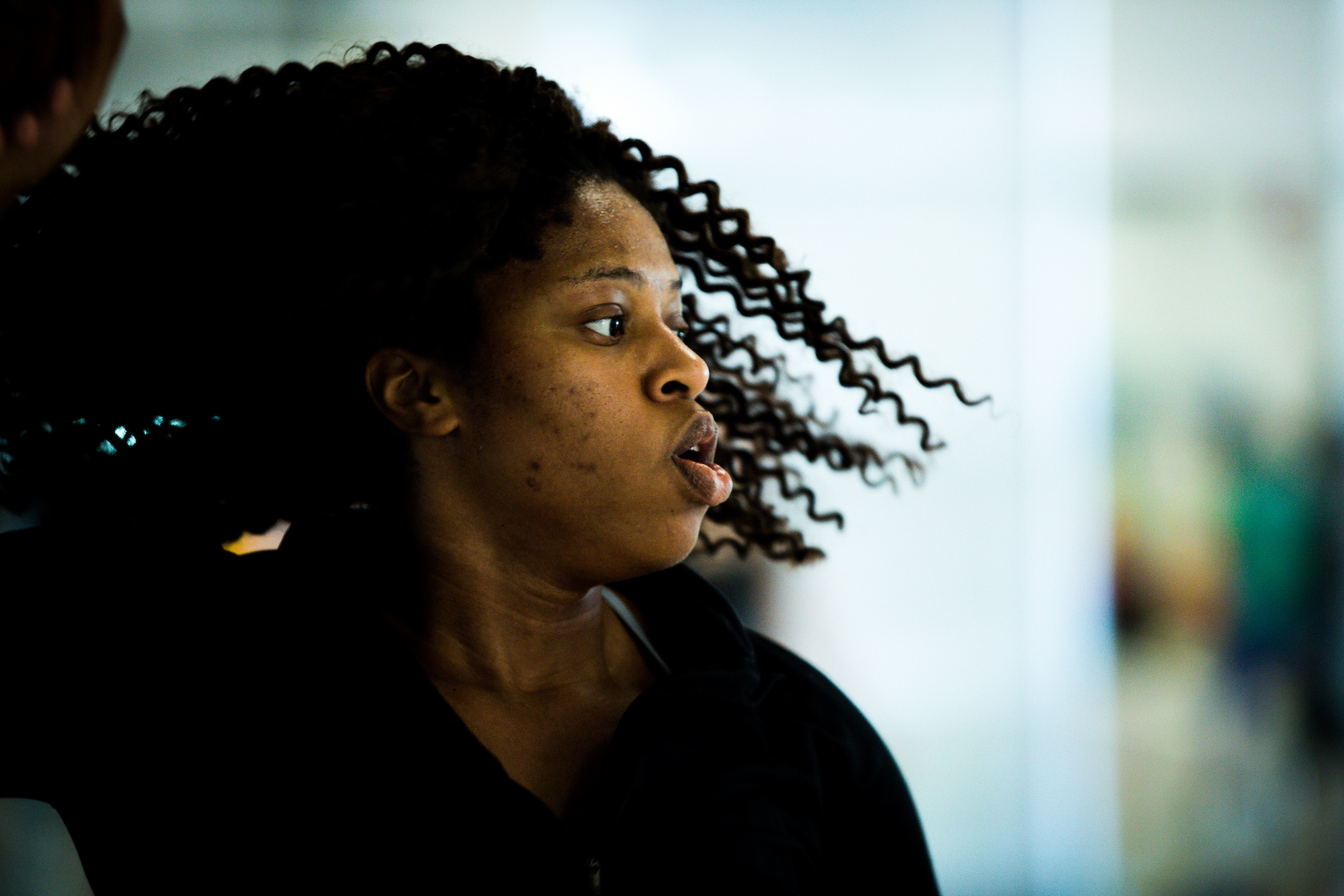 Caught in motion, this powerful portrait captures intensity, focus, and the raw energy of the moment.